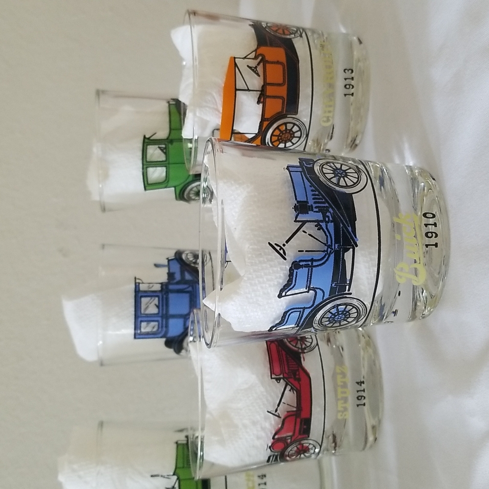 Set of 10 Vintage Hazel Atlas Drinking Glasses
